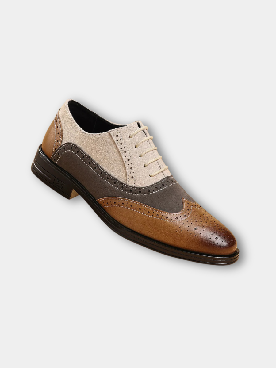 CHAUSSURES À LACETS BROGUE POUR HOMME